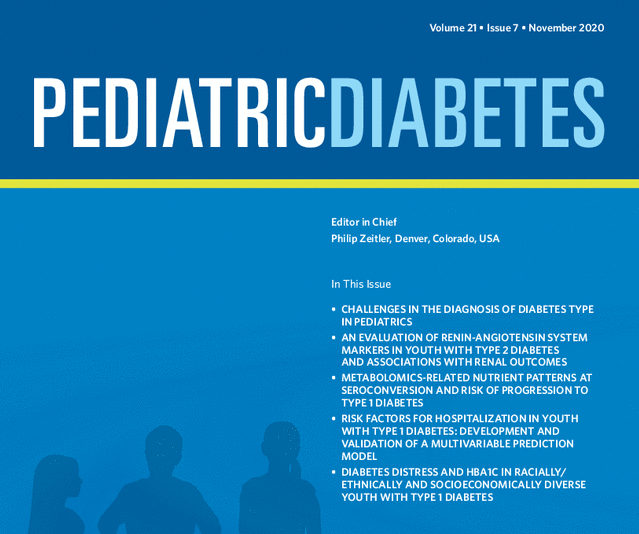 pediatric diabetes journal vércukorszint értékek