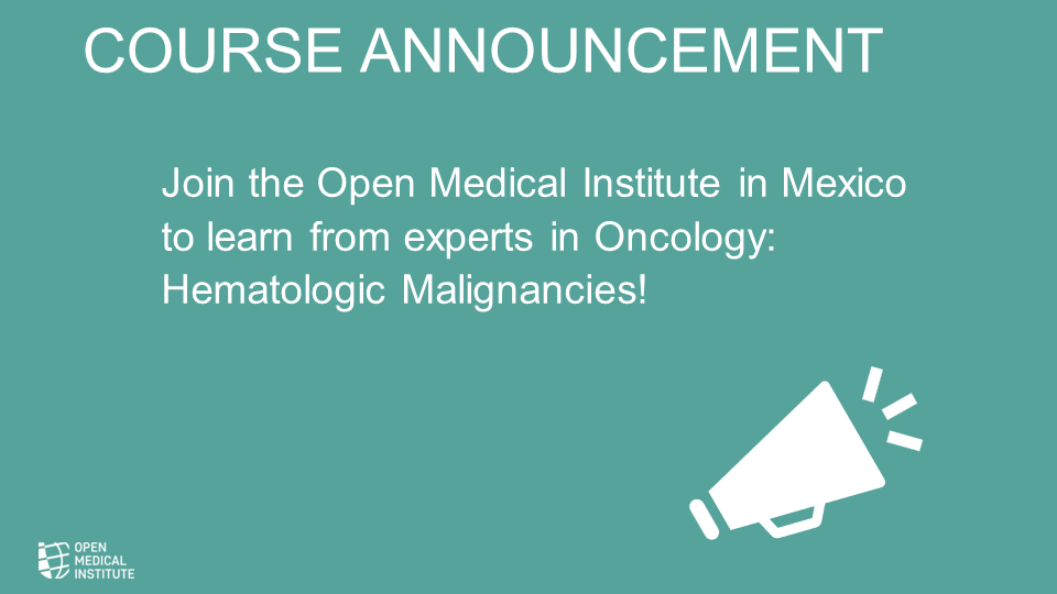 Course Announcement: OMI MEX MSKCC Seminar in Hematologic Malignancies